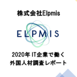 Elpmis、IT企業で働く外国人エンジニアの調査レポートを作成